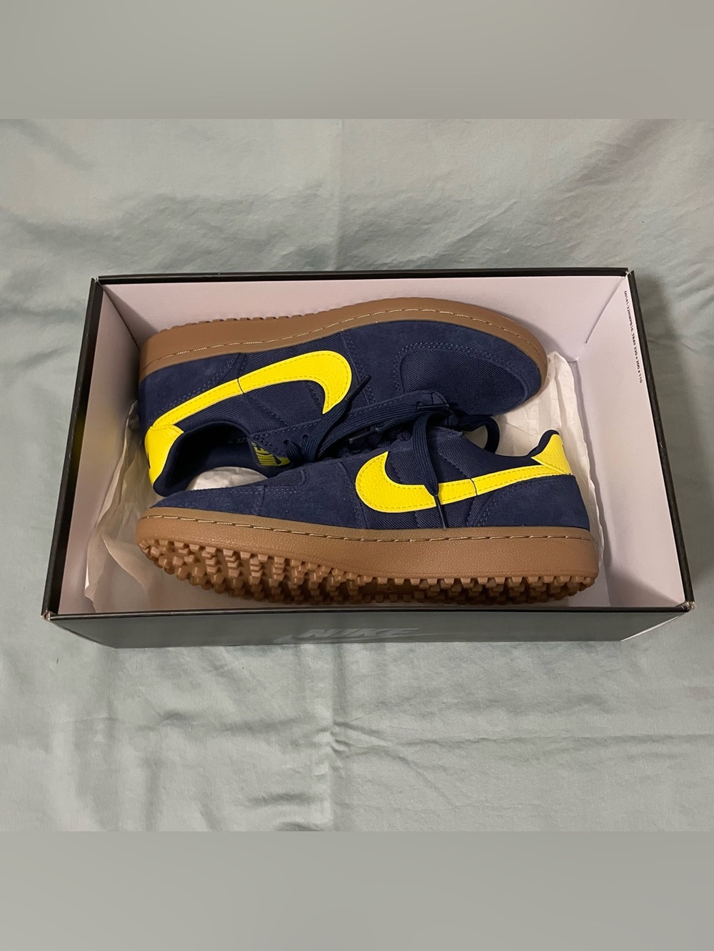 Nike Field General Midnight Navy Lightening Gum Dark Brown Promo